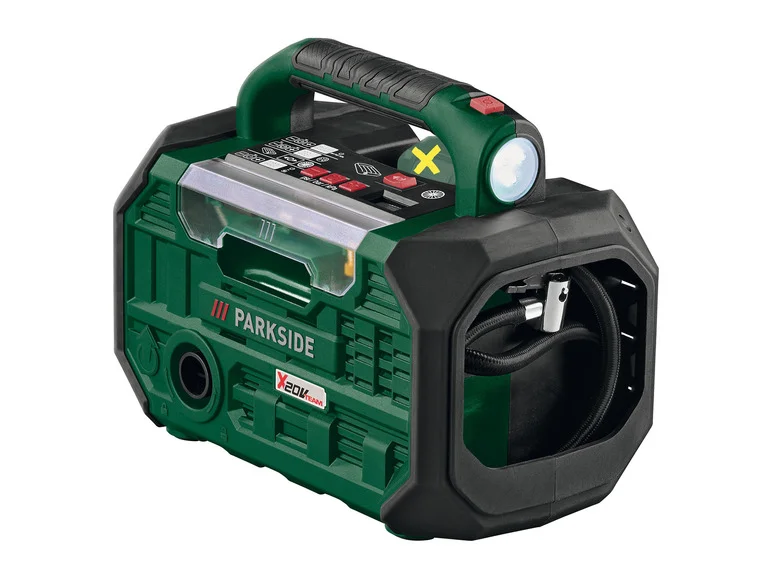 PARKSIDE® Compresseur et pompe à air sans fil PKA 20-Li C3. 20 V