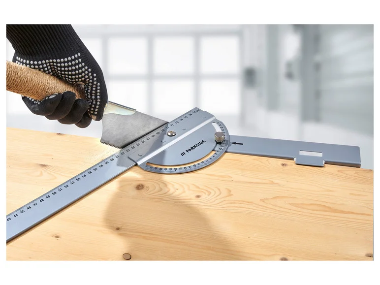 PARKSIDE® Set d'équerres. niveau à bulle gradué ou guide de coupe angulaire