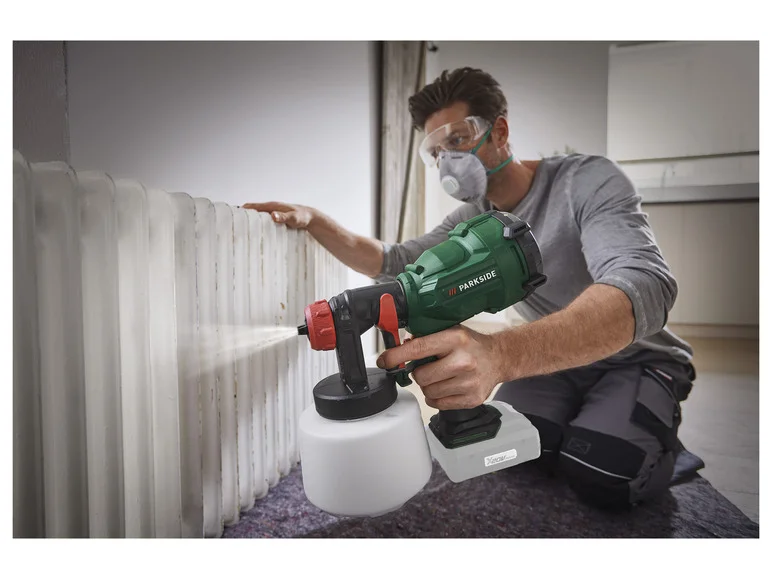 PARKSIDE® Pistolet à peinture sans fil PFSA 20-Li C3. 20 V