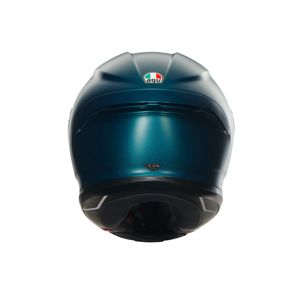 K6 S PETROLIO MATT - MOTORBIKE FULL FACE HELMET E2206