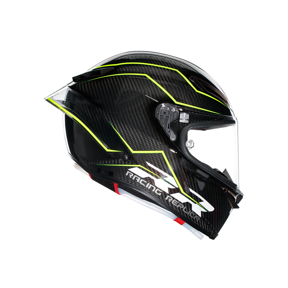 PISTA GP RR PERFORMANTE CARBON/LIME - MOTORBIKE FULL FACE HELMET E2206 DOT