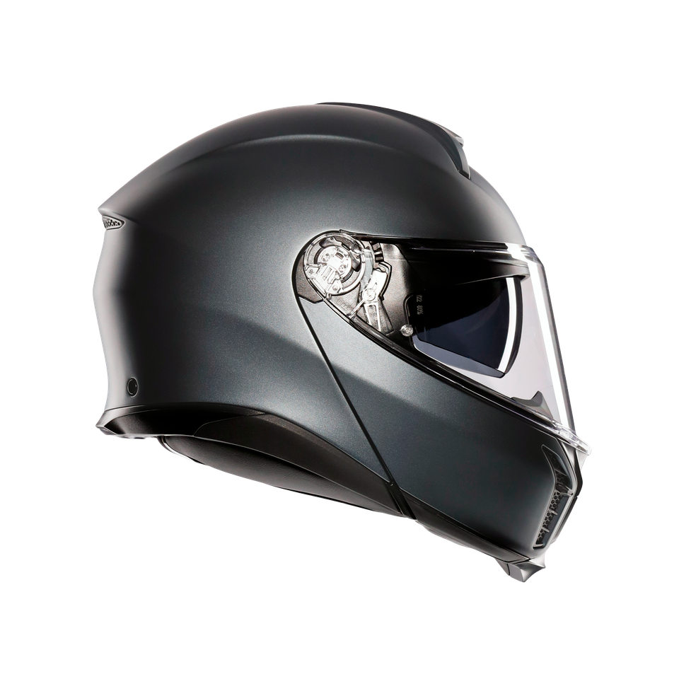 TOURMODULAR MATT ARDESIA GREY - MOTORBIKE FLIP UP HELMET E2206