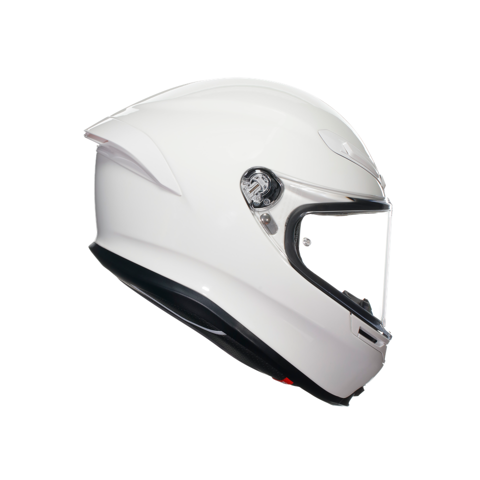 K6 S WHITE - MOTORBIKE FULL FACE HELMET E2206