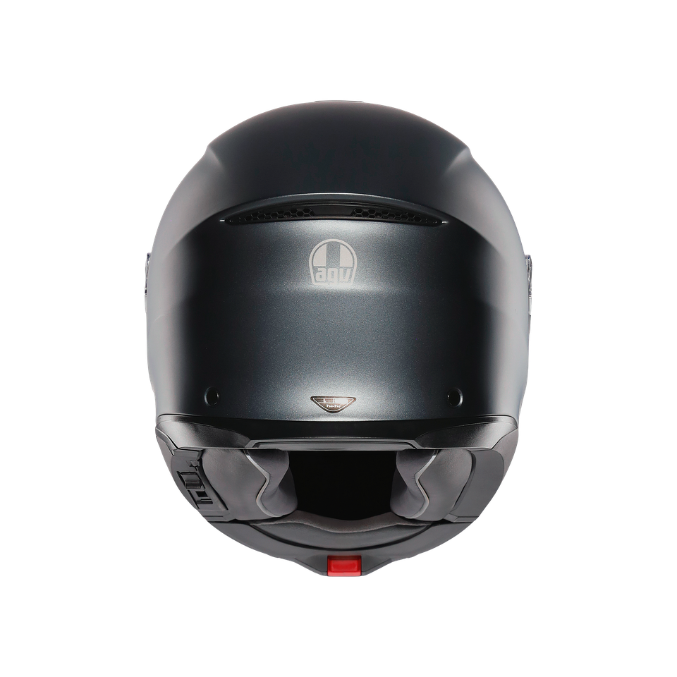 TOURMODULAR MATT ARDESIA GREY - MOTORBIKE FLIP UP HELMET E2206