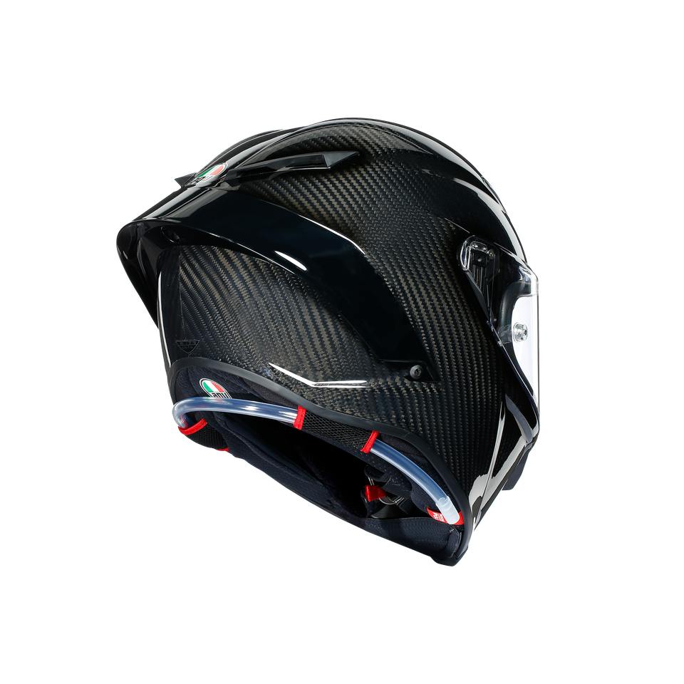PISTA GP RR MONO GLOSSY CARBON - MOTORBIKE FULL FACE HELMET E2206 DOT