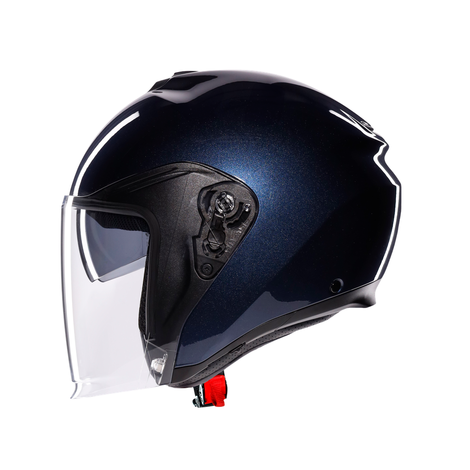 IRIDES MONO PROFONDO BLUE - MOTORBIKE OPEN FACE HELMET E2206