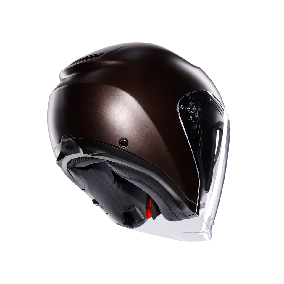 IRIDES MONO MATT PREGIATO BRONZE - MOTORBIKE OPEN FACE HELMET E2206