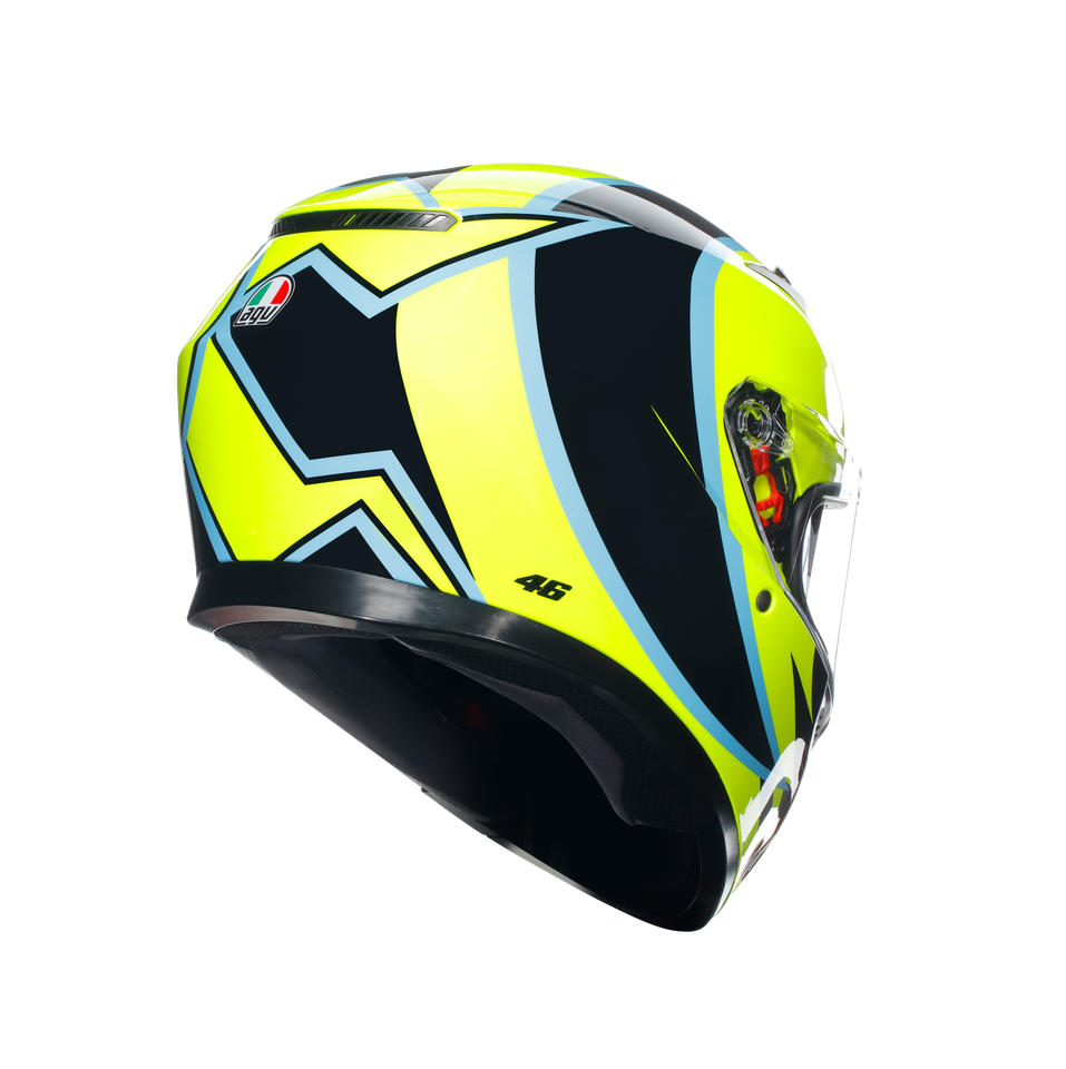 K3 ROSSI WT PHILLIP ISLAND 2005 - MOTORBIKE FULL FACE HELMET E2206