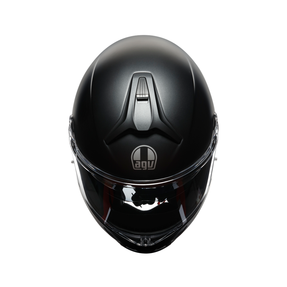 TOURMODULAR MATT BLACK - MOTORBIKE FLIP UP HELMET E2206