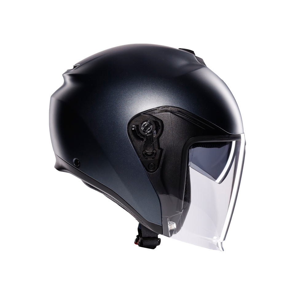 IRIDES MONO MATT ARDESIA GREY - MOTORBIKE OPEN FACE HELMET E2206