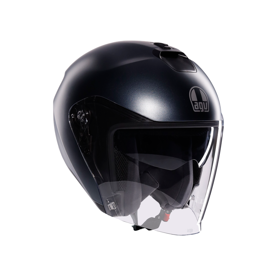 IRIDES MONO MATT ARDESIA GREY - MOTORBIKE OPEN FACE HELMET E2206