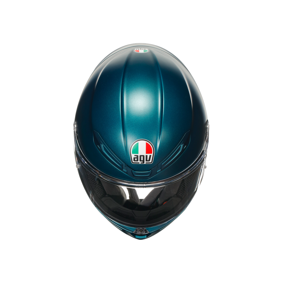 K6 S PETROLIO MATT - MOTORBIKE FULL FACE HELMET E2206