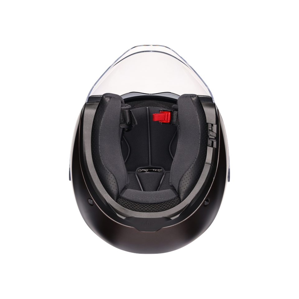 IRIDES MONO MATT PREGIATO BRONZE - MOTORBIKE OPEN FACE HELMET E2206