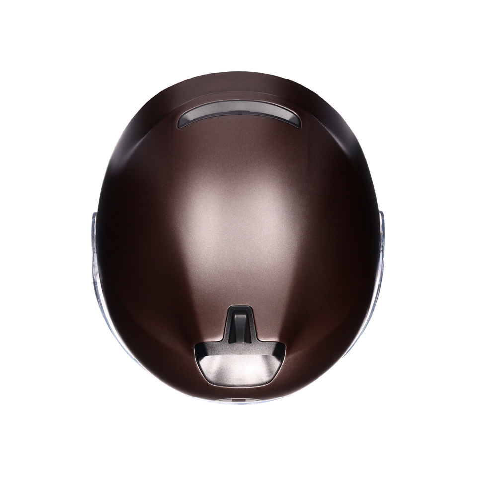 IRIDES MONO MATT PREGIATO BRONZE - MOTORBIKE OPEN FACE HELMET E2206