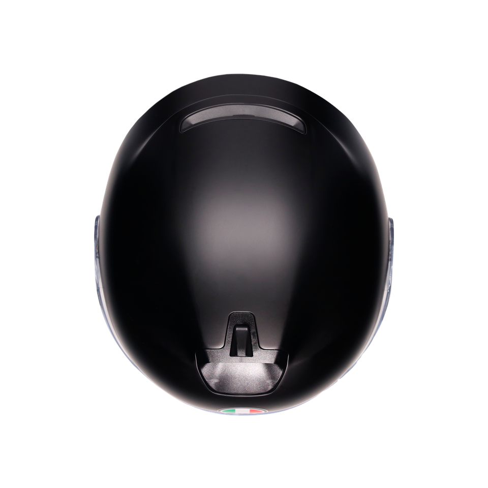 IRIDES MONO MATT BLACK - MOTORBIKE OPEN FACE HELMET E2206