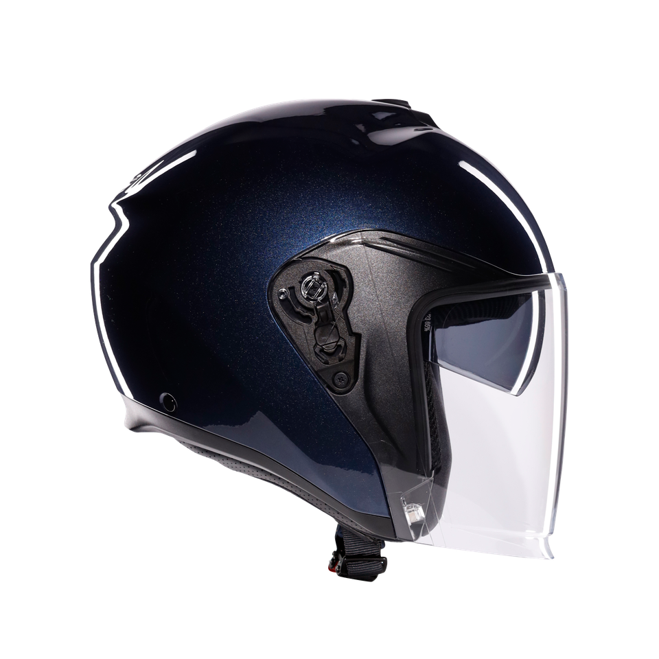 IRIDES MONO PROFONDO BLUE - MOTORBIKE OPEN FACE HELMET E2206