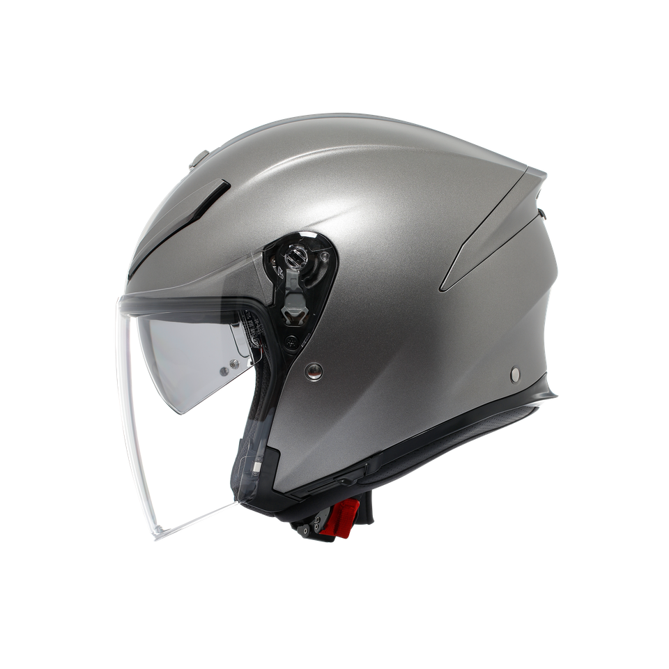 K5 JET EVO MONO MATT LUNA GREY - MOTORBIKE OPEN FACE HELMET E2206