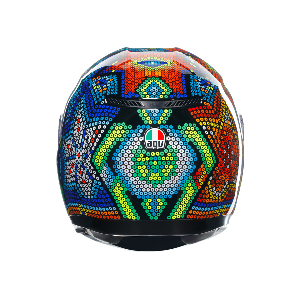 K3 ROSSI WINTER TEST 2018 - MOTORBIKE FULL FACE HELMET E2206