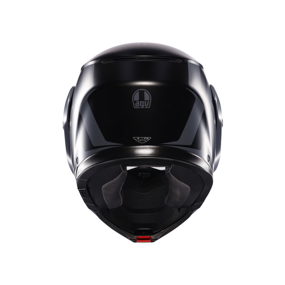 STREETMODULAR RESIA MATT BLACK/GREY - MOTORBIKE FLIP UP HELMET E2206