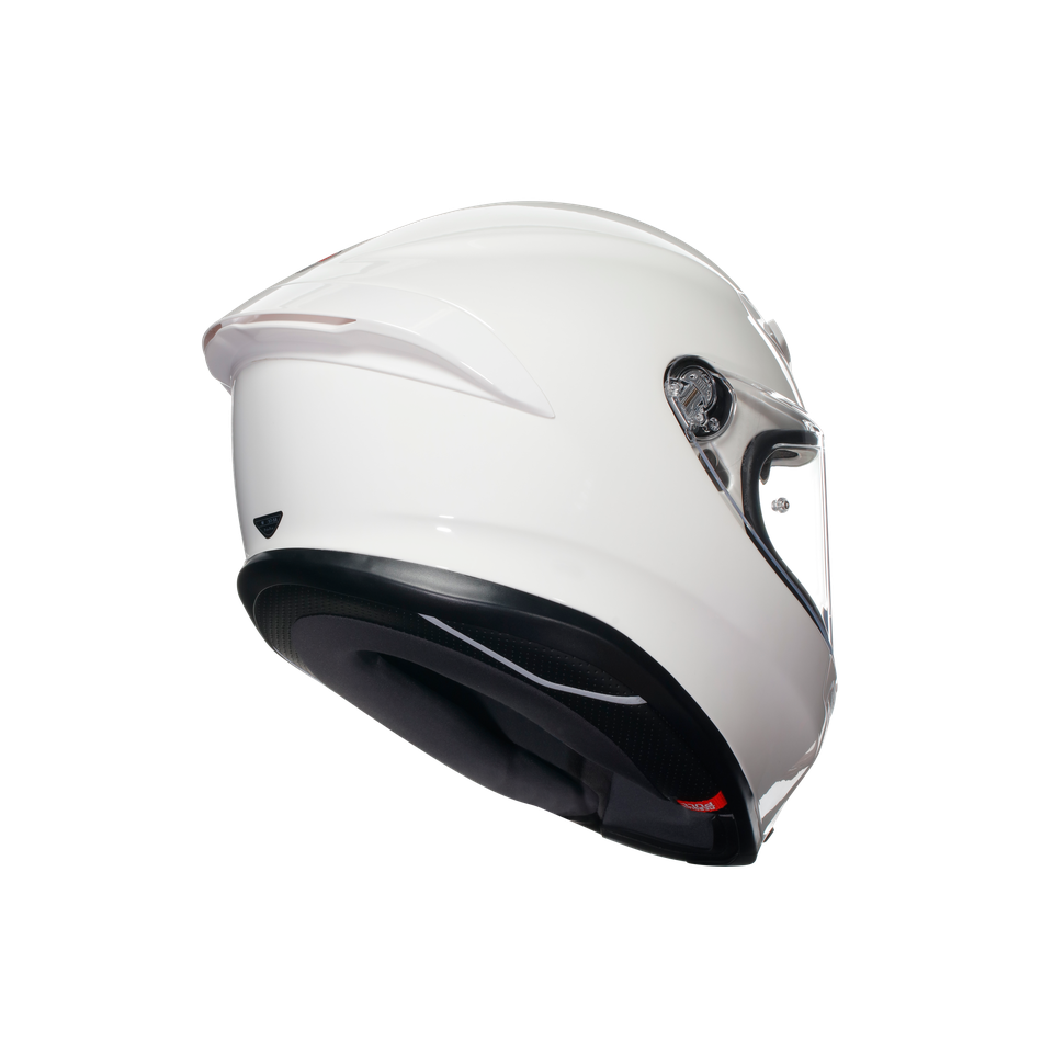 K6 S WHITE - MOTORBIKE FULL FACE HELMET E2206