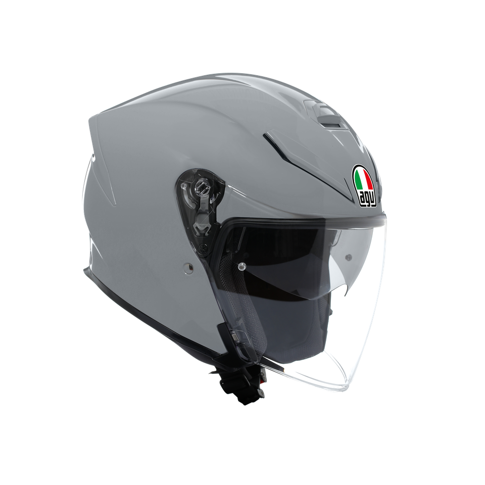 K5 JET EVO MONO NARDO GREY - MOTORBIKE OPEN FACE HELMET E2206