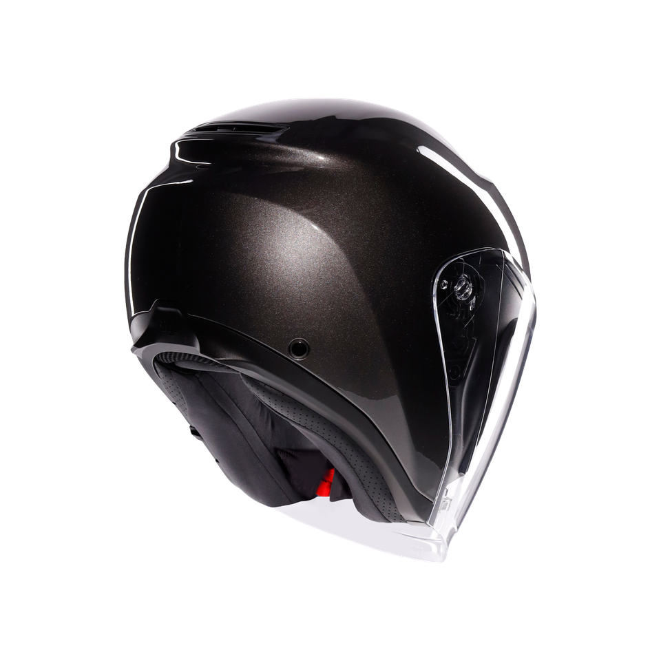 IRIDES MONO ASFALTO GREY - MOTORBIKE OPEN FACE HELMET E2206