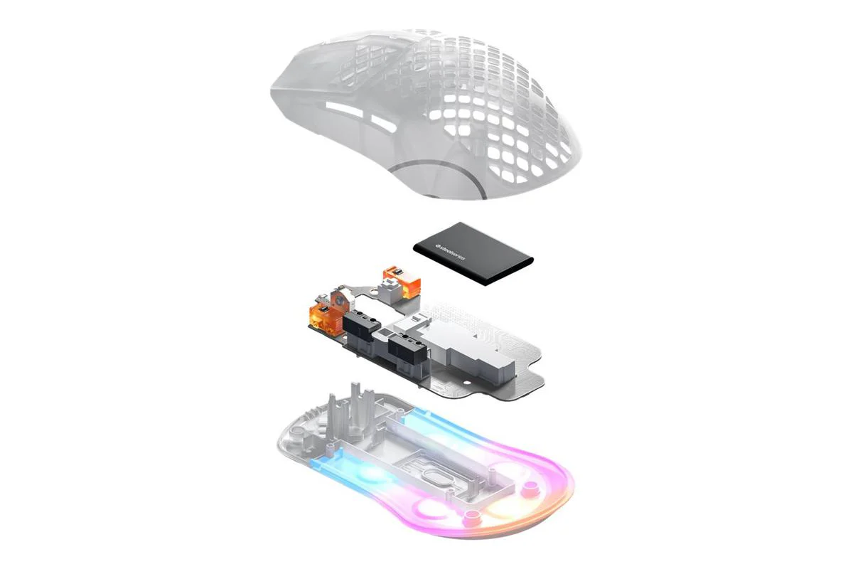 SteelSeries Aerox 3 Ghost White – Kabellos