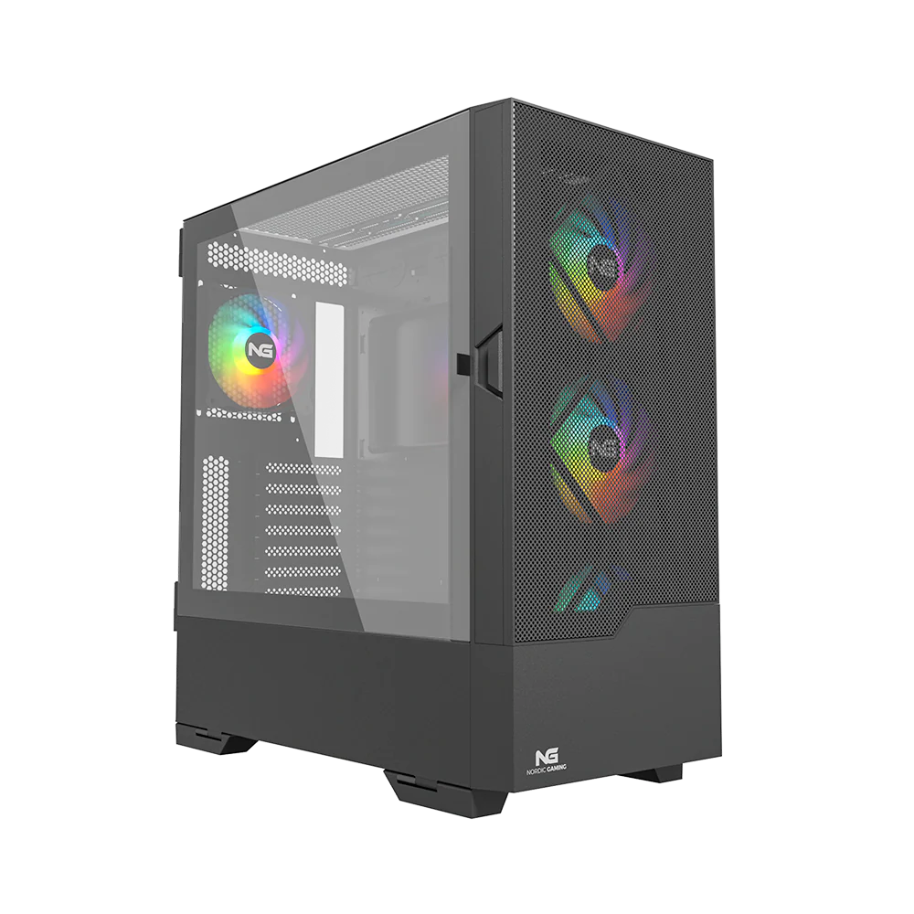 Nordic Gaming Munin RGB Tårn ATX - Sort