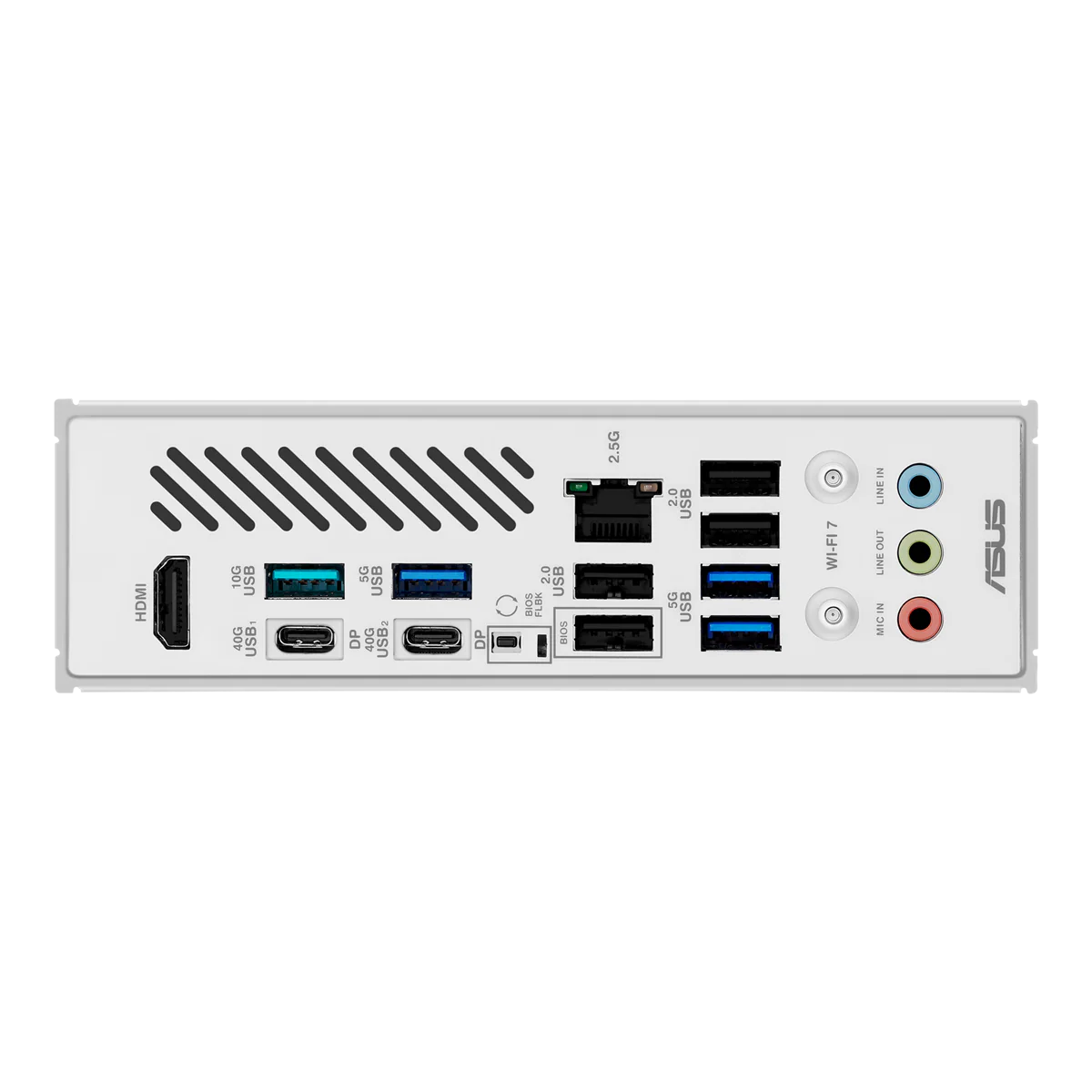 ASUS X870 MAX GAMING WIFI7 WHITE (ATX. X870. AM5. DDR5)