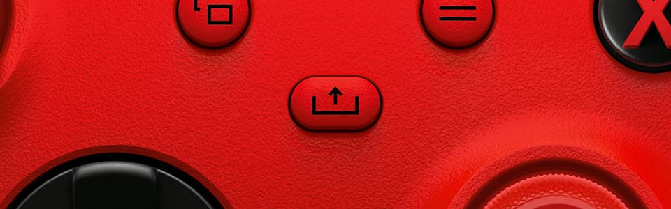 Microsoft Xbox Controller Rot Weiß