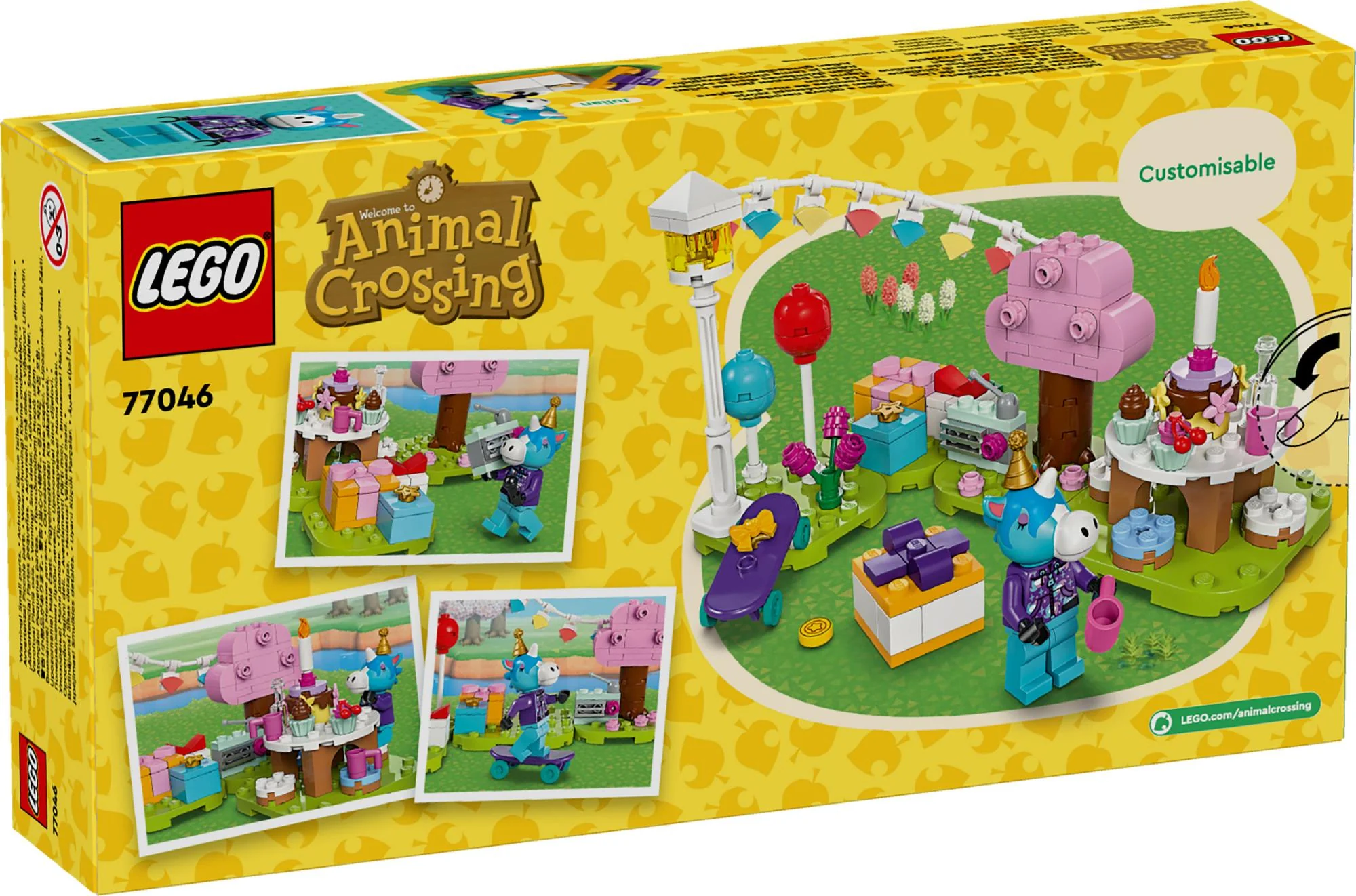 LEGO 77046 Animal Crossing Jimmy's Birthday Party