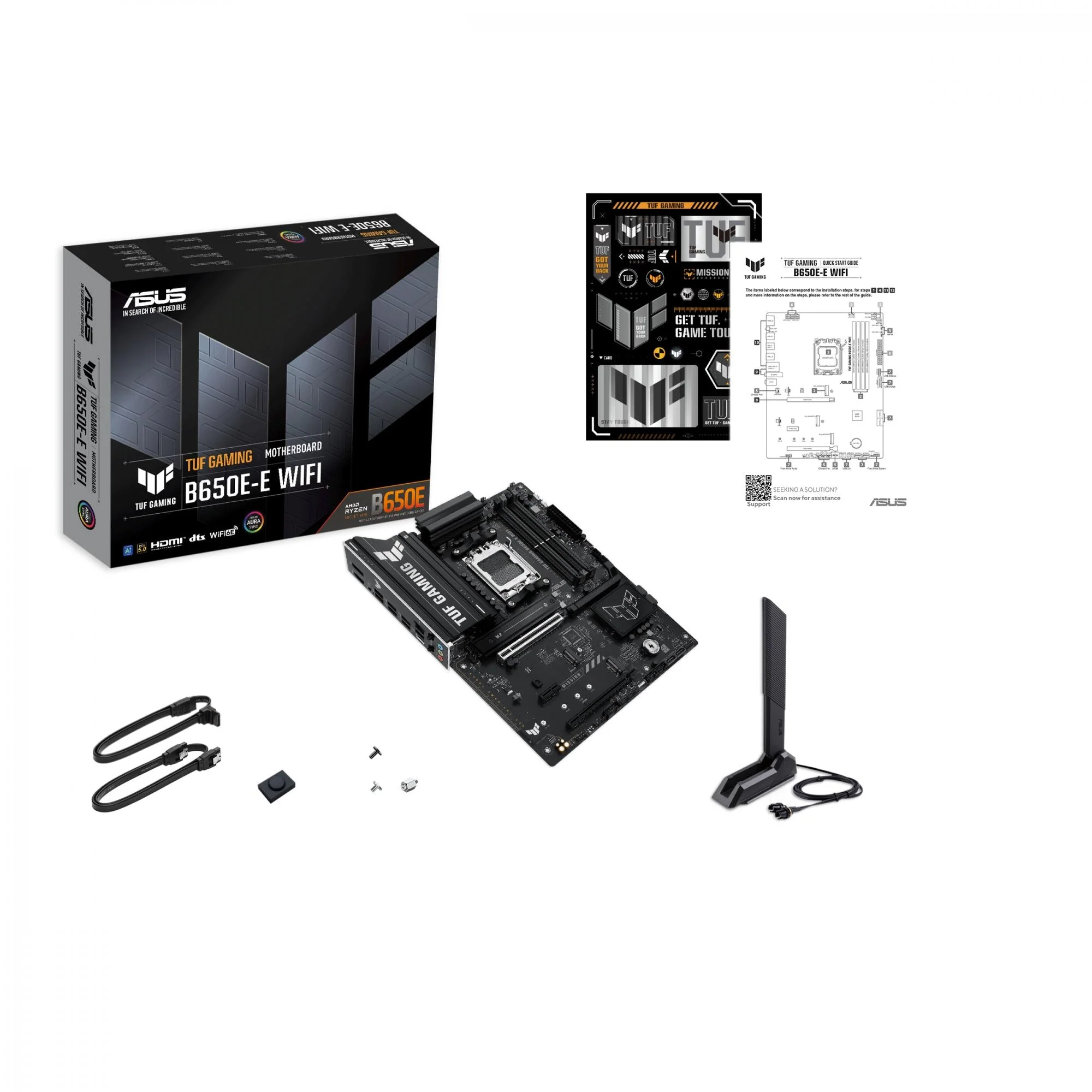 ASUS TUF GAMING B650E-E WIFI (ATX. B650. AM5. DDR5)
