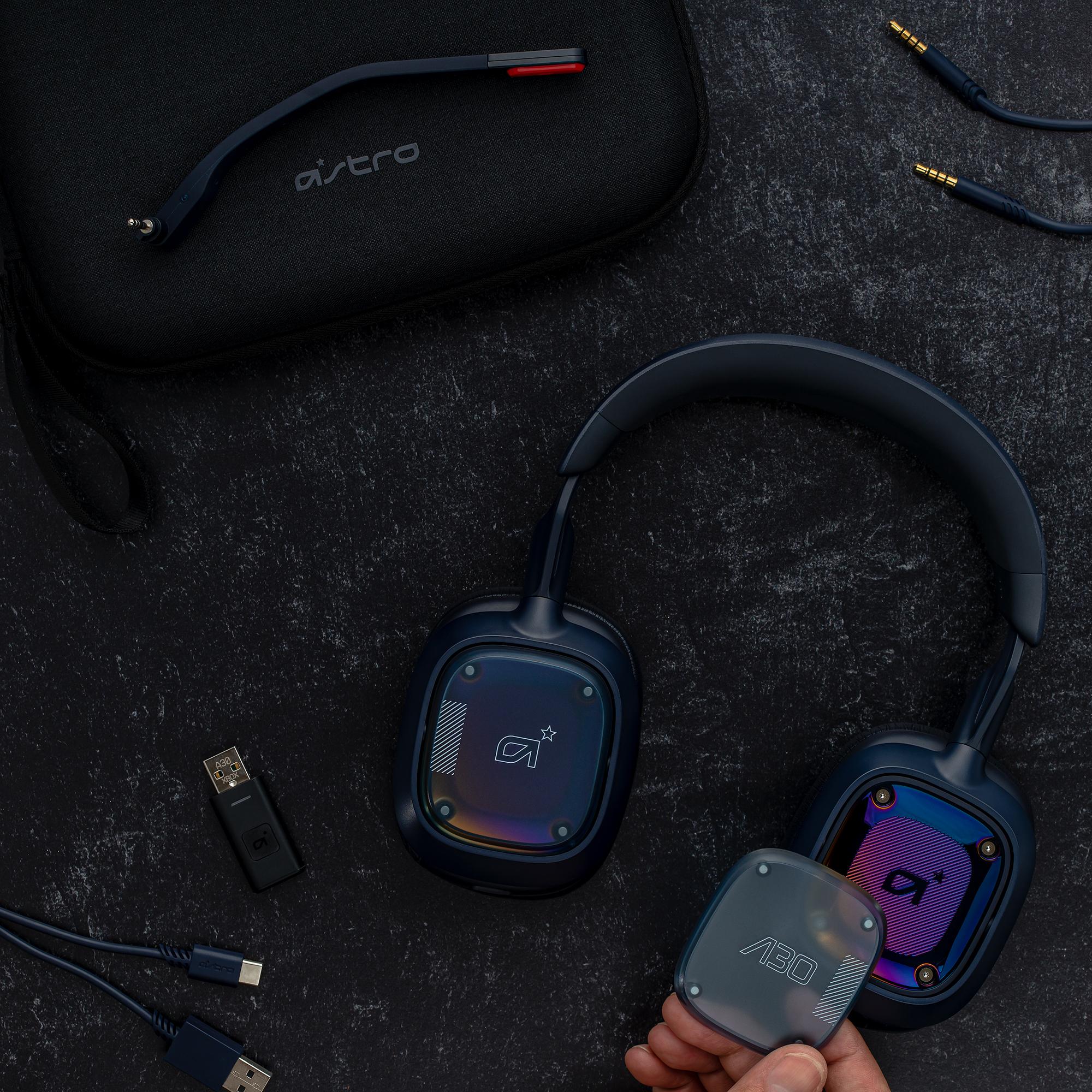 Astro - A30 Trådløs Gaming Headset PlayStation Navy/Rød