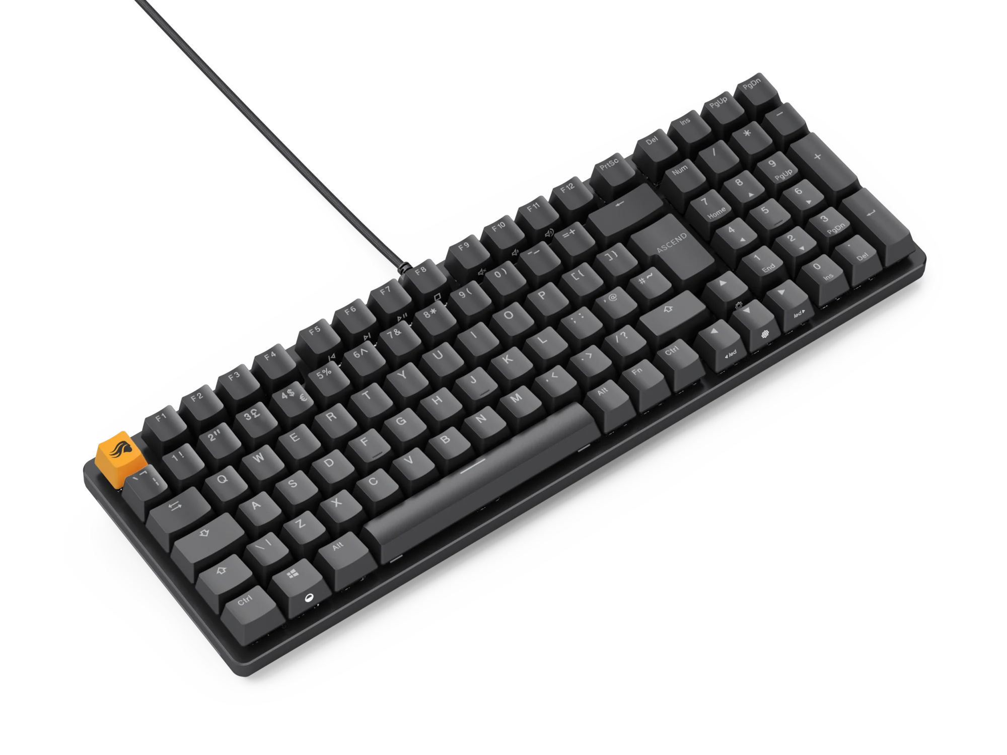 Glorious GMMK 2 Full-Size 96 % – Fox-Switch. NO-Layout – Schwarz