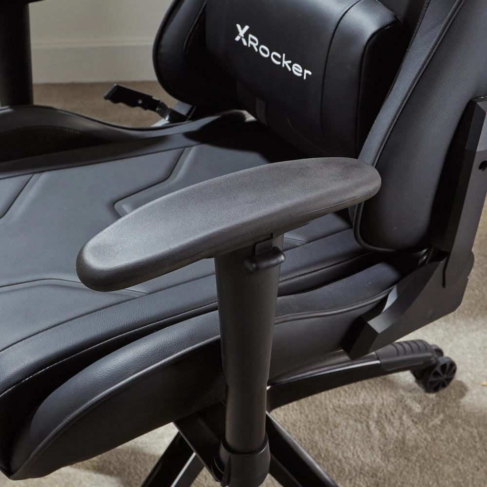 XROCKER AGILITY SPORT ESPORT PC OFFICE GAMING CHAIR - CARBON BLACK