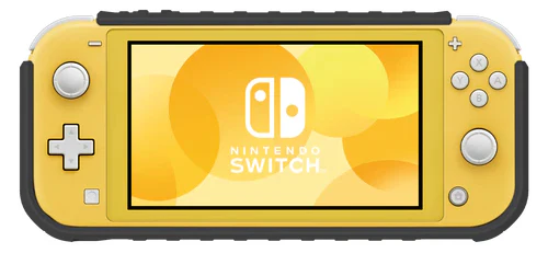 HORI Switch Lite Hybrid System Armor - Pokémon Pikachu Black & Gold