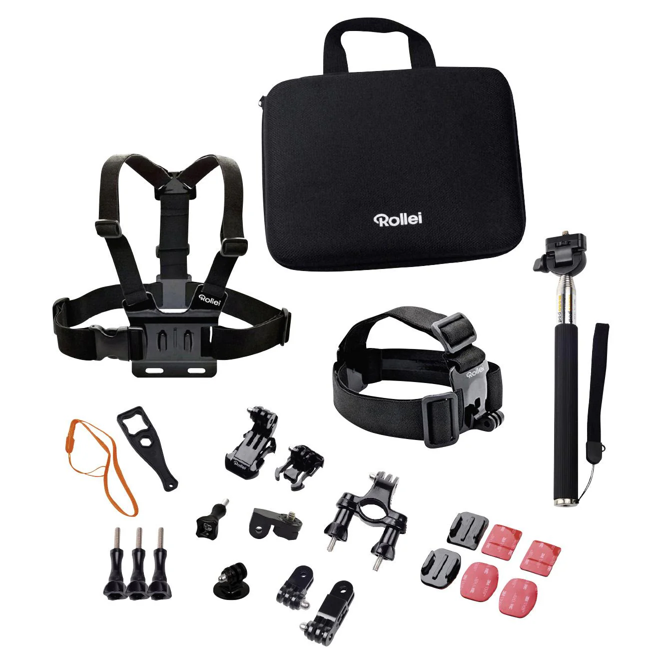 Rollei Actioncam Accessories Kit Outdoor Actionkamera-monteringssæt