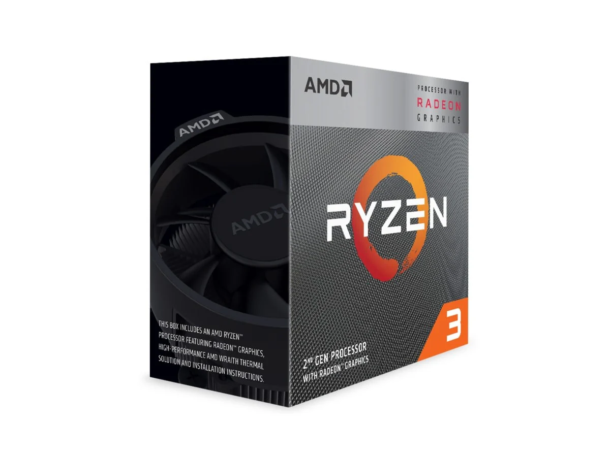 AMD-CPU Ryzen 3 3200G 3.6 GHz Quad-Core AM4