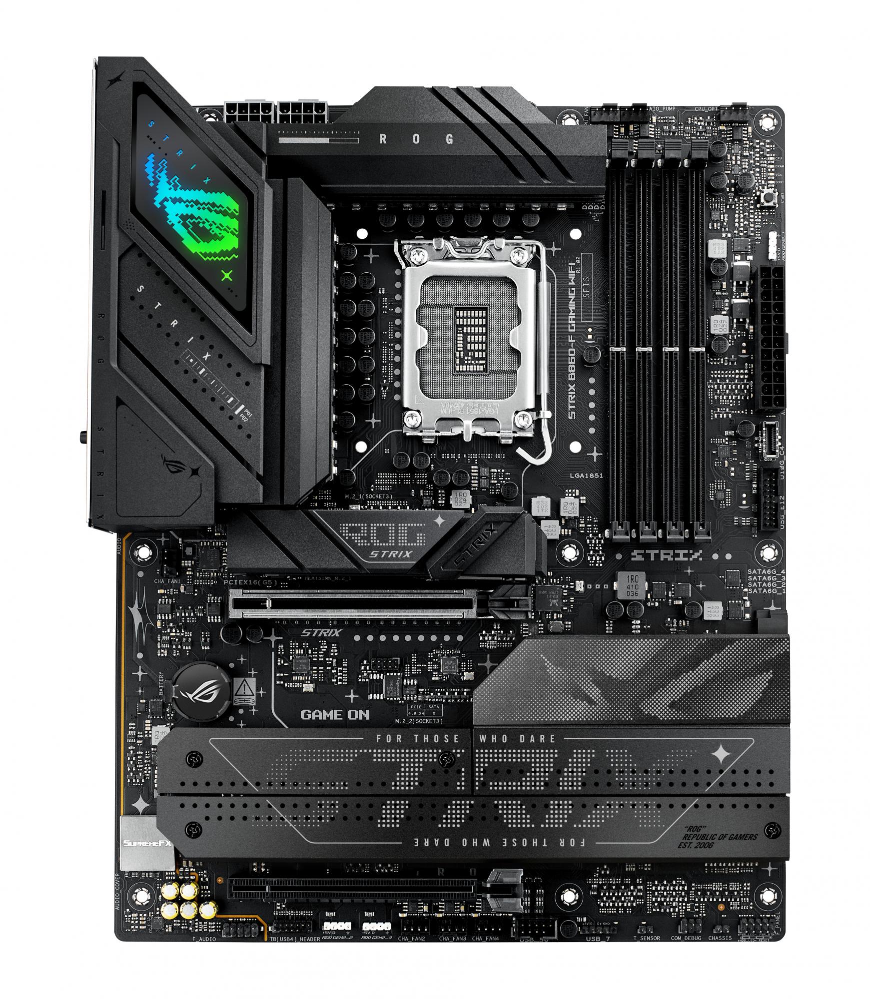 ASUS ROG STRIX B860-F GAMING WIFI (ATX. B860. LGA 1851. DDR5)
