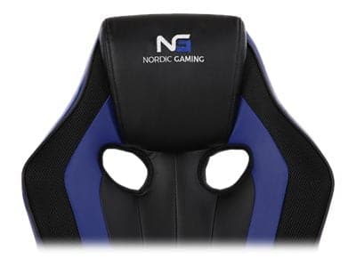Nordic Gaming Challenger Gamer Stuhl Blau– PU-Leder– Bis zu 120 kg