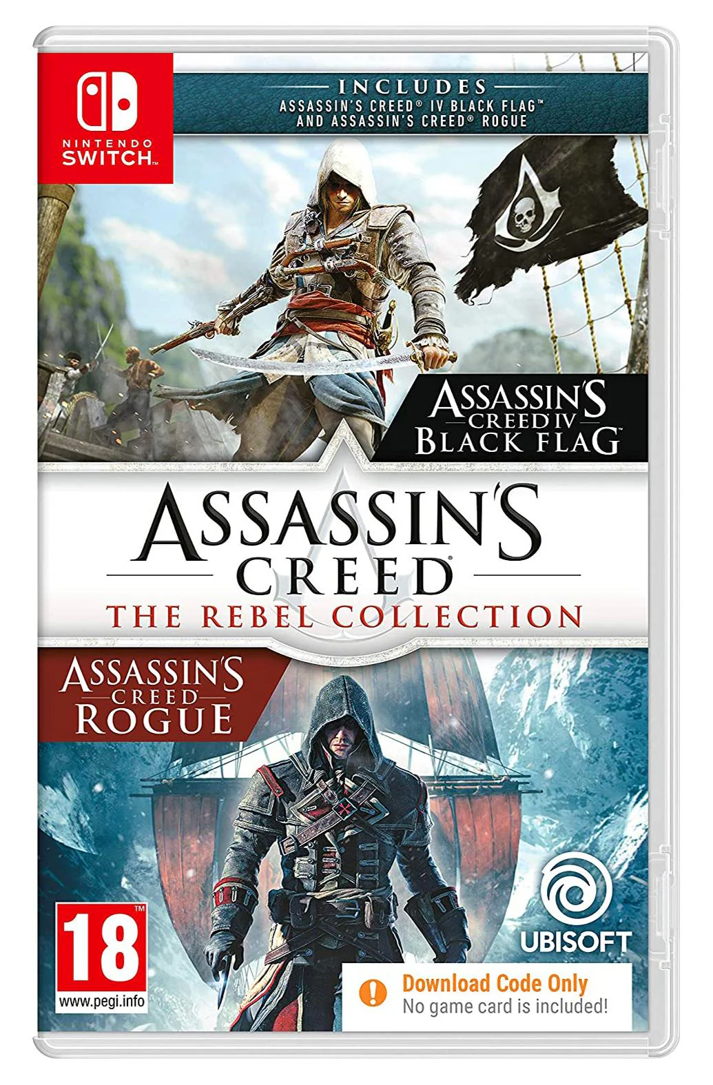 Assassin's Creed Rebel Collection (Code in a Box) (Nintendo Switch)