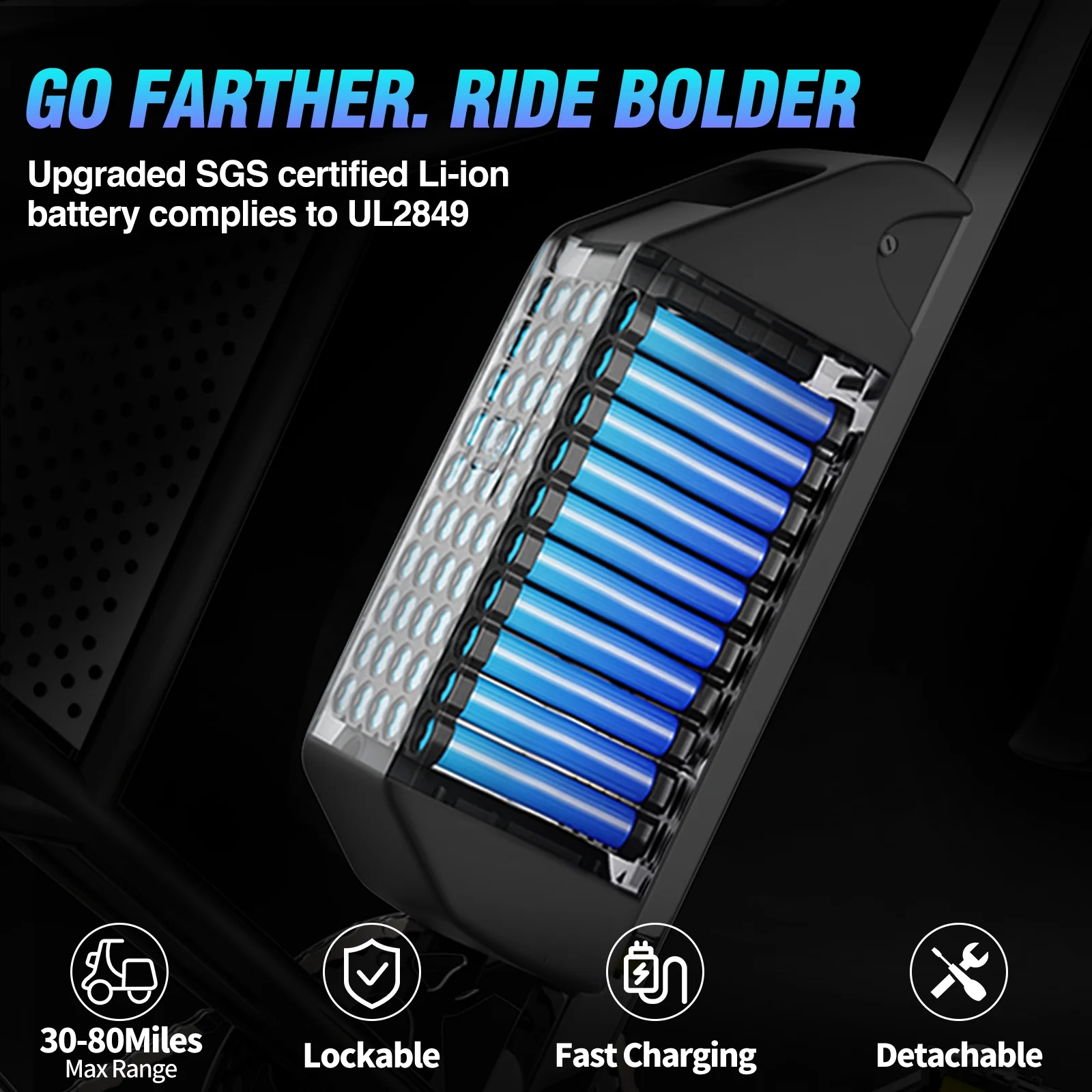 YVY 1500W Electric Bike for Adults,33MPH 20'' Fat Tire Electric Motorcycle,48V 20AH Removable Battery, 30-60 Miles Mountain Bike UL2849