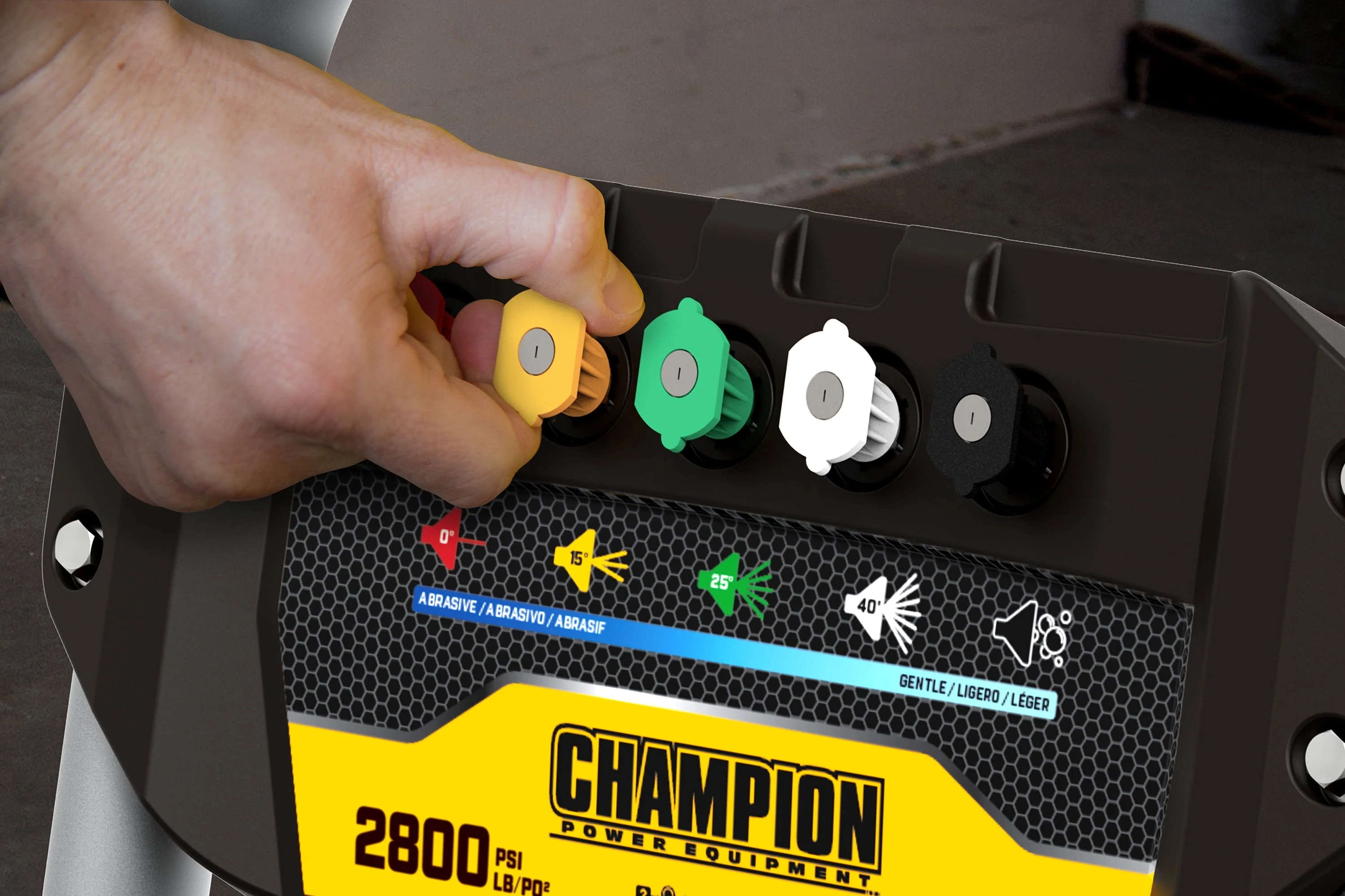 Champion Power Equipment 2800 PSI 2.1 GPM Low Profile Gas Powered Pressure Washer