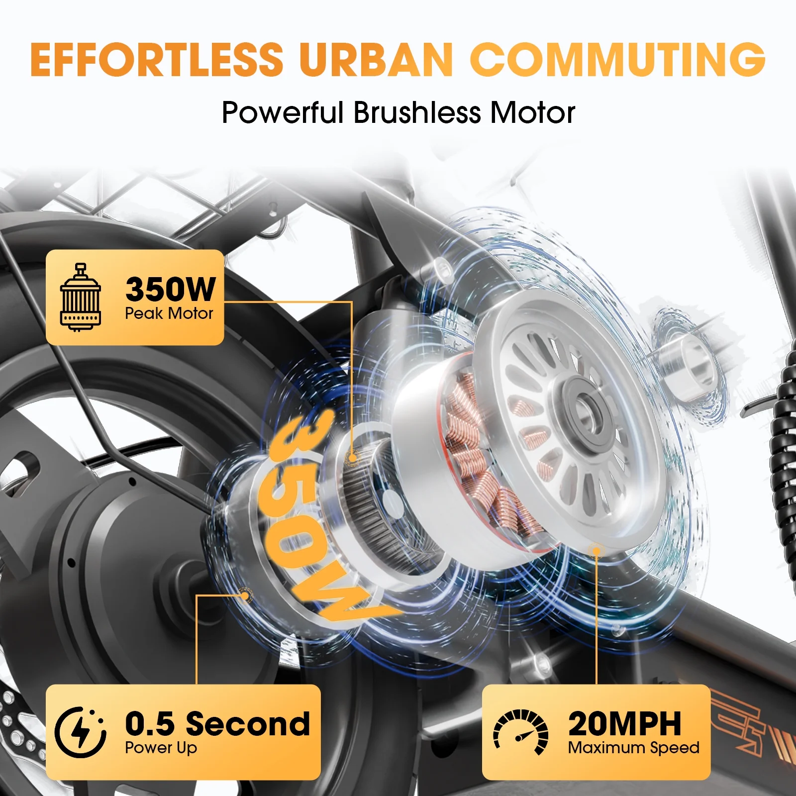 Skeri Electric Scooter with Seat for Adult and Basket, 14 Inch Tire Electric Scooter with Dual Shock Absorbers, 350W Motor with 25-Mile Range, Speed Up to 20 MPH (Gen 2.0)