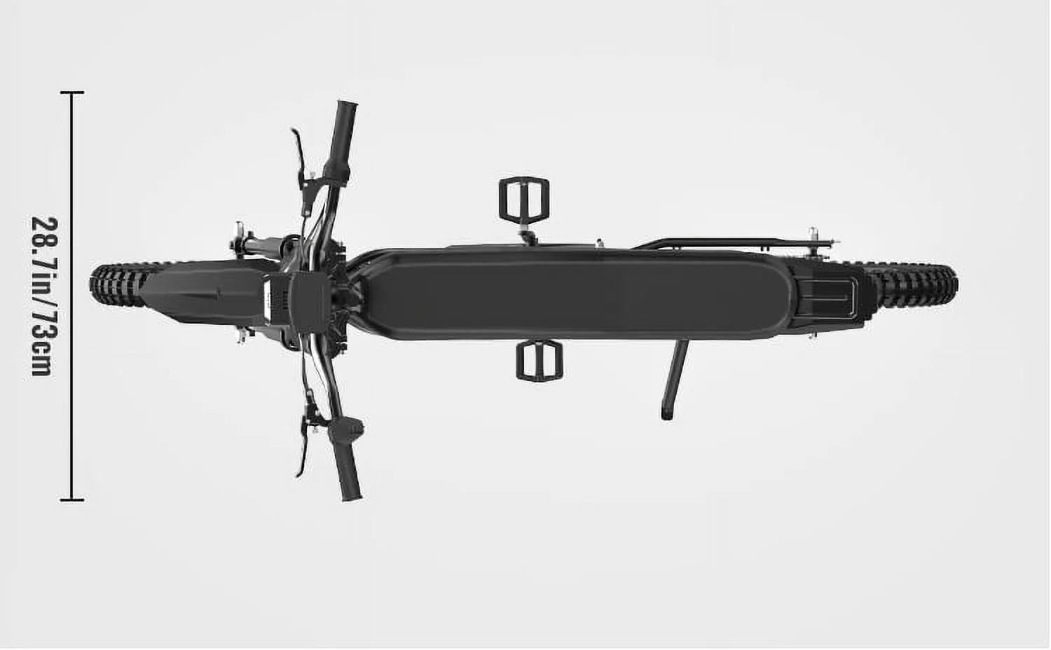 2000W Electric Dirt Bike for Adults Ridingtimes GT73 UL2849,Brushless Hub Motor,18.2AH*2 Electric Bike with 25\