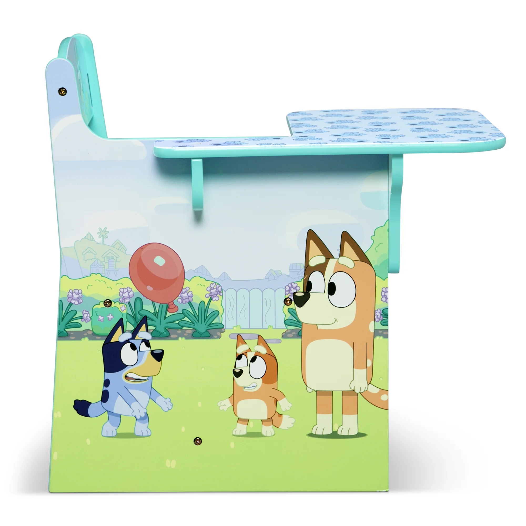 Bluey 3-Piece Toddler Bedroom Set by Delta Children, Blue