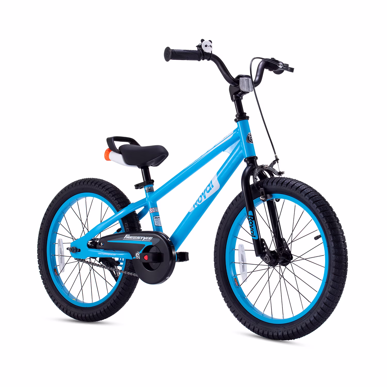 RoyalBaby EZ Kids Bike 16 inch Adjustable Seat Balance & Pedal Bicycle Blue