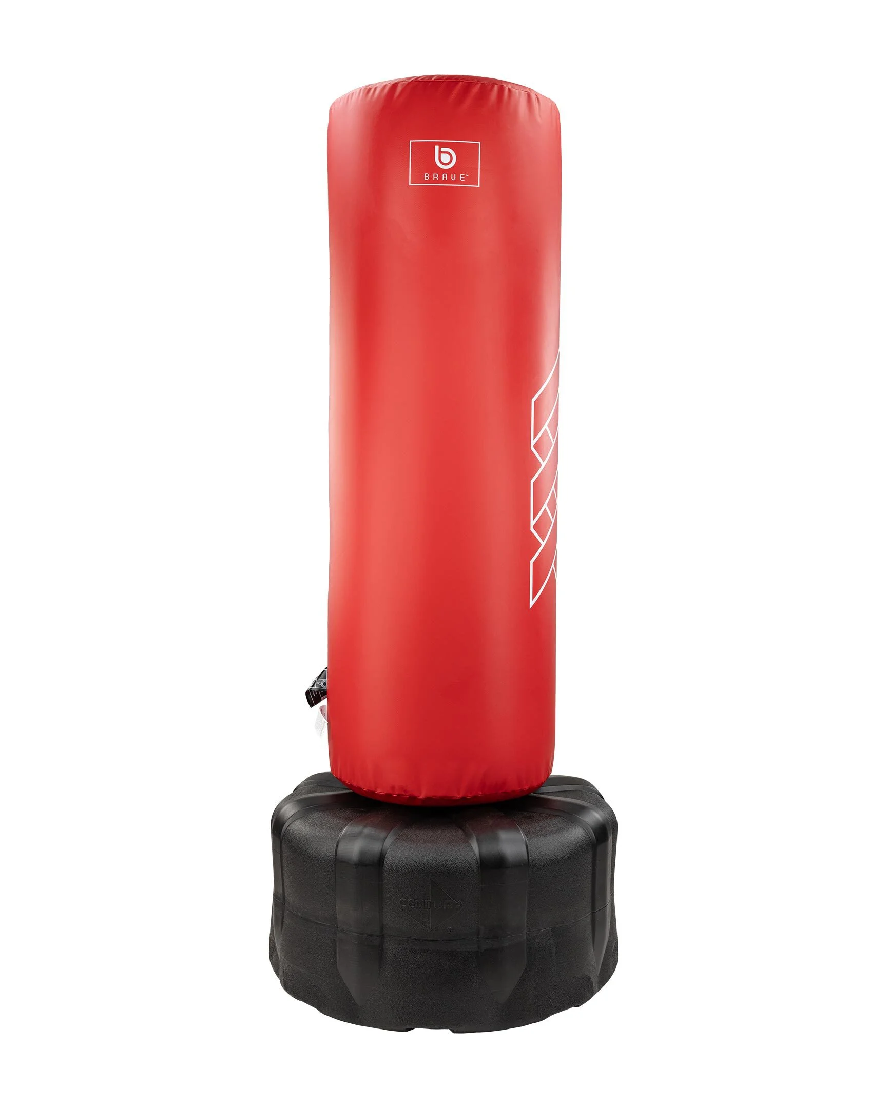 Century - XXL Wavemaster Freestanding Punching Bag - Black 67” for Adults and Youth - 250 lb to 350 lb Boxing Bag