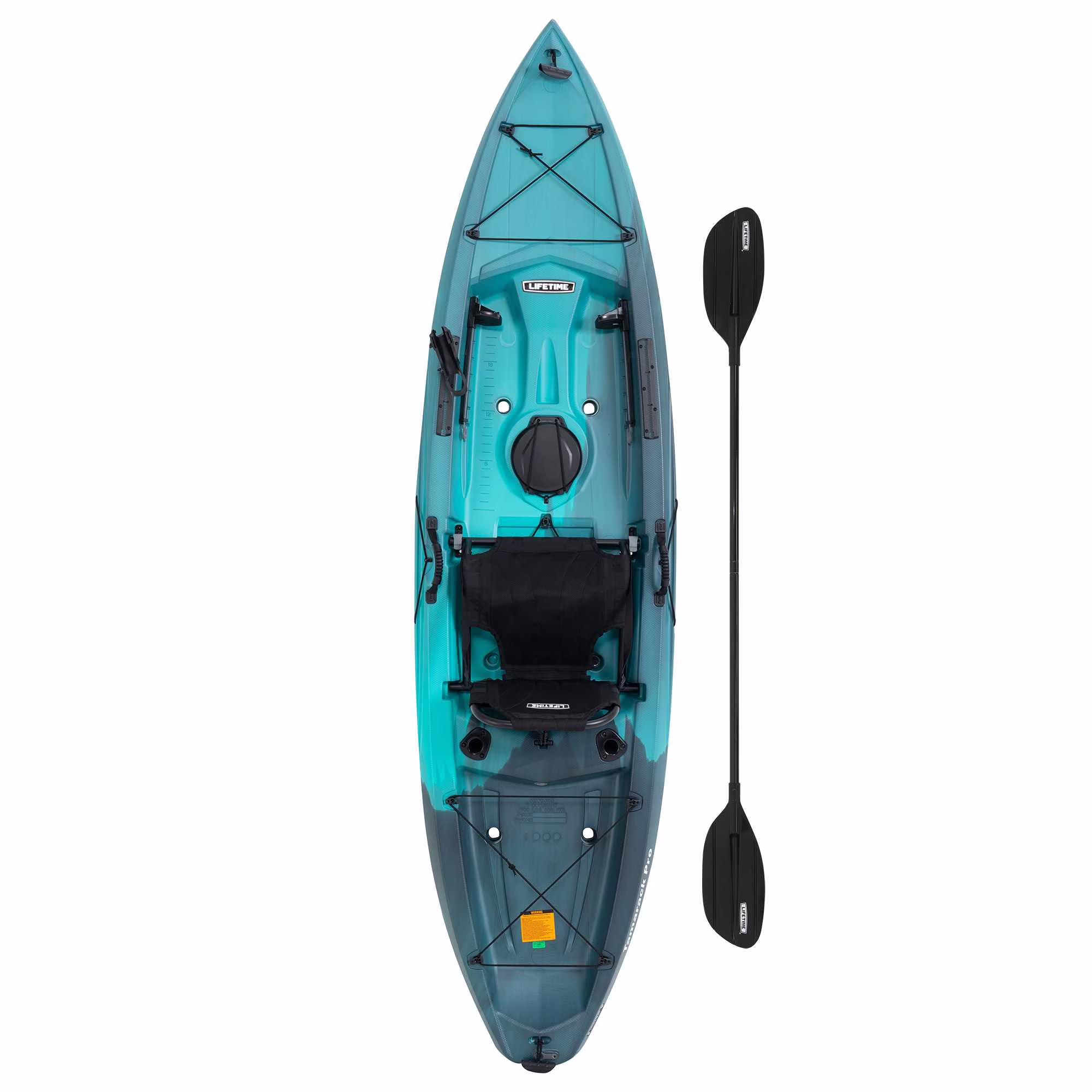 Lifetime Tamarack Pro 123 inch Sit-on-Top Kayak, Eclipse Fusion (91058)
