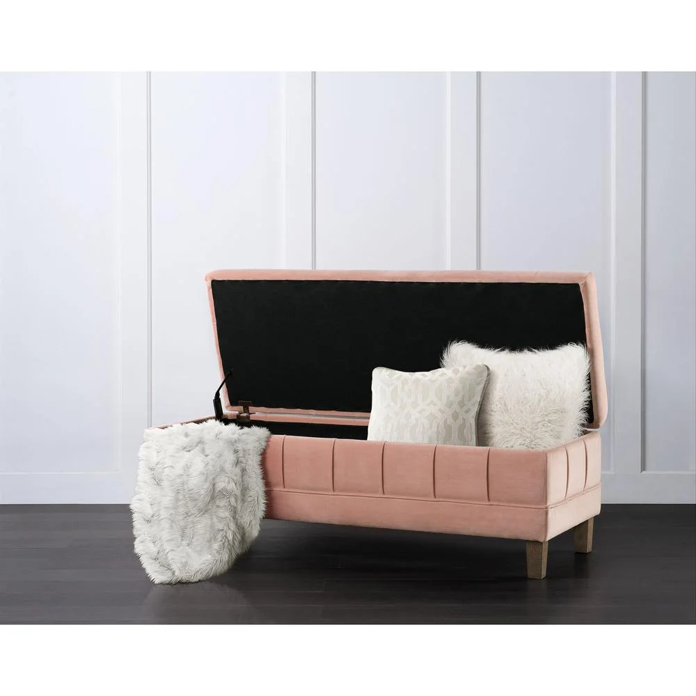 Picket House Furnishings Jude Tufted Storage Ottoman